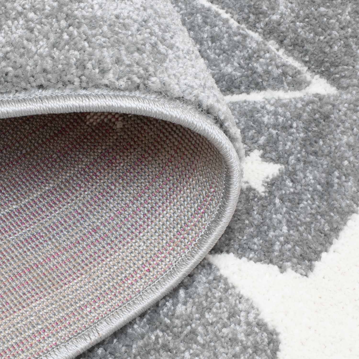 Kindertapijt Omid Sterretjes Grijs Vloerkleed - Omid Carpets