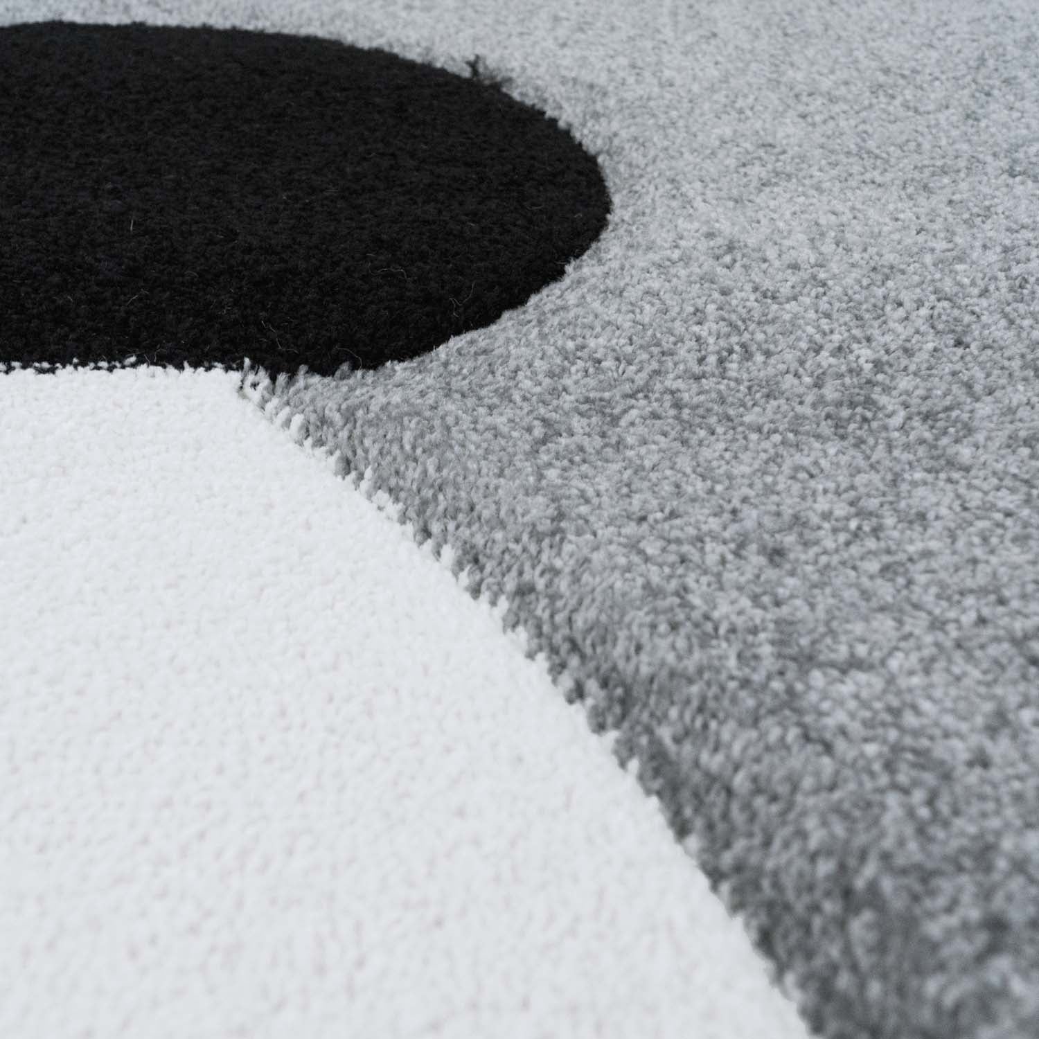 Kindertapijt Omid Panda Grijs Vloerkleed - Omid Carpets