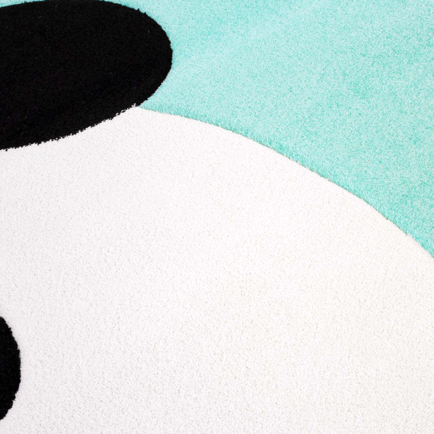 Kindertapijt Omid Panda Munt Vloerkleed - Omid Carpets
