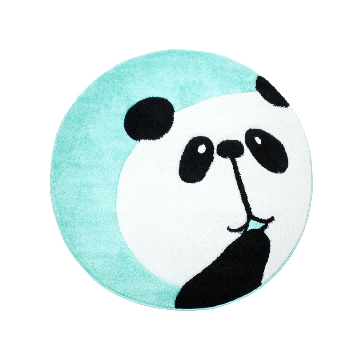 Kindertapijt Omid Panda Munt Vloerkleed - Omid Carpets