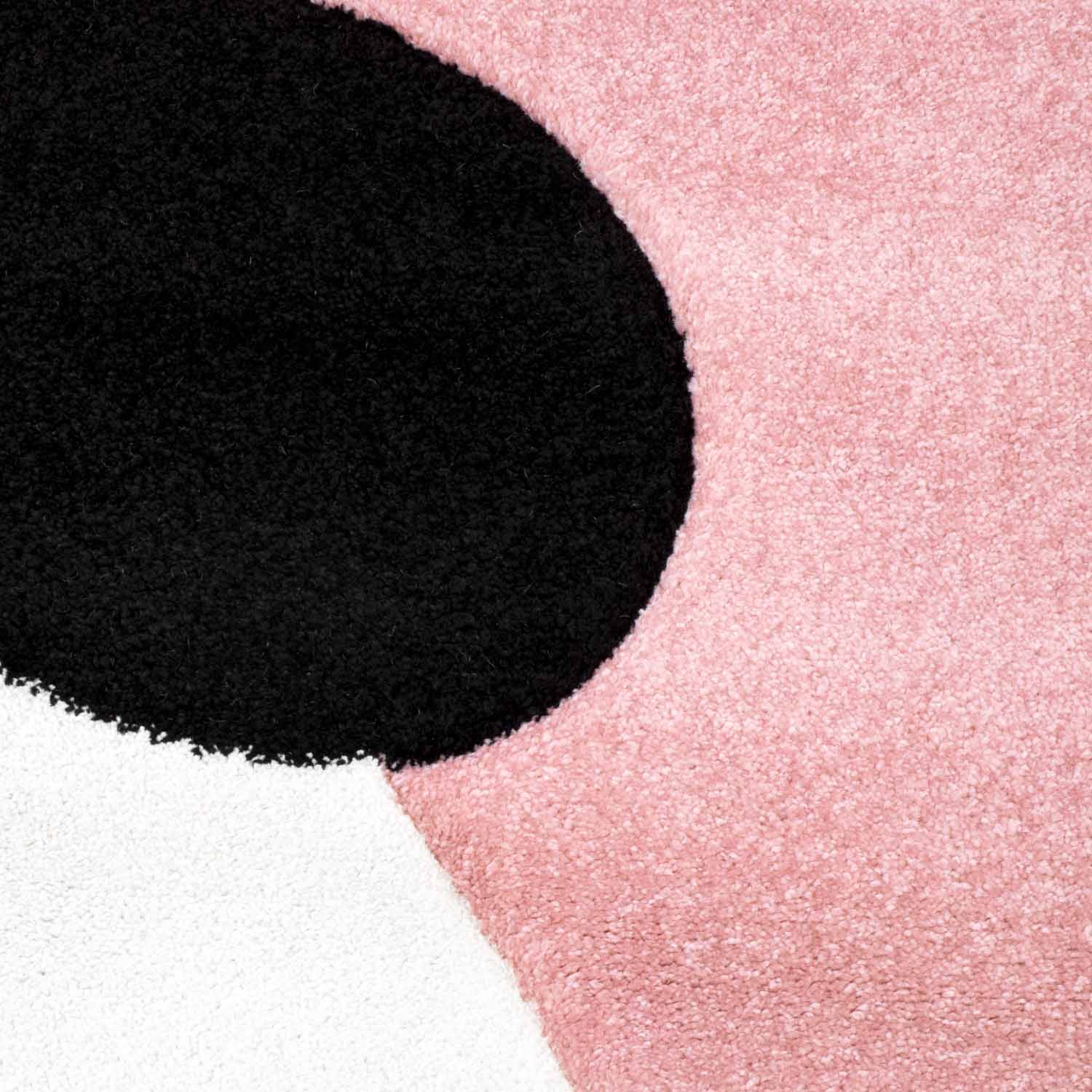 Kindertapijt Omid Panda Roos Vloerkleed - Omid Carpets