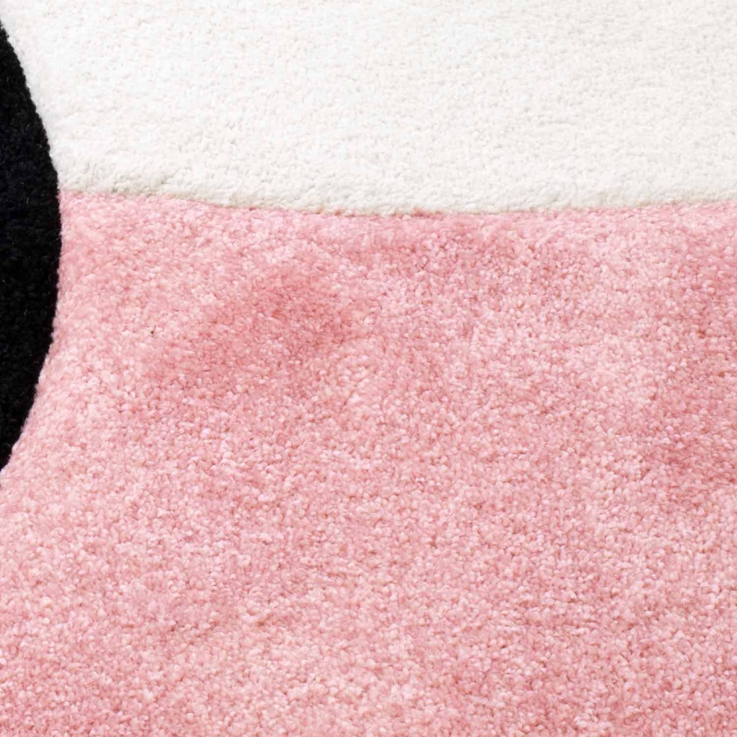 Kindertapijt Omid Panda Roos Vloerkleed - Omid Carpets