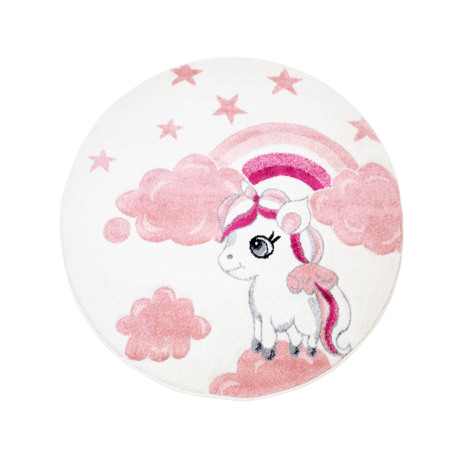 Kindertapijt Omid Pony Crème Vloerkleed - Omid Carpets