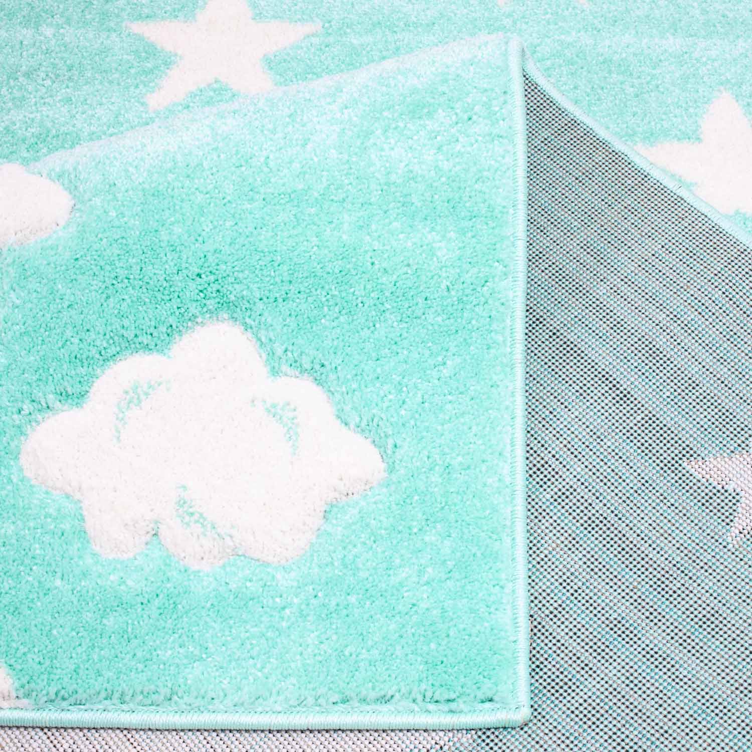 Kindertapijt Omid Pony Munt Vloerkleed - Omid Carpets