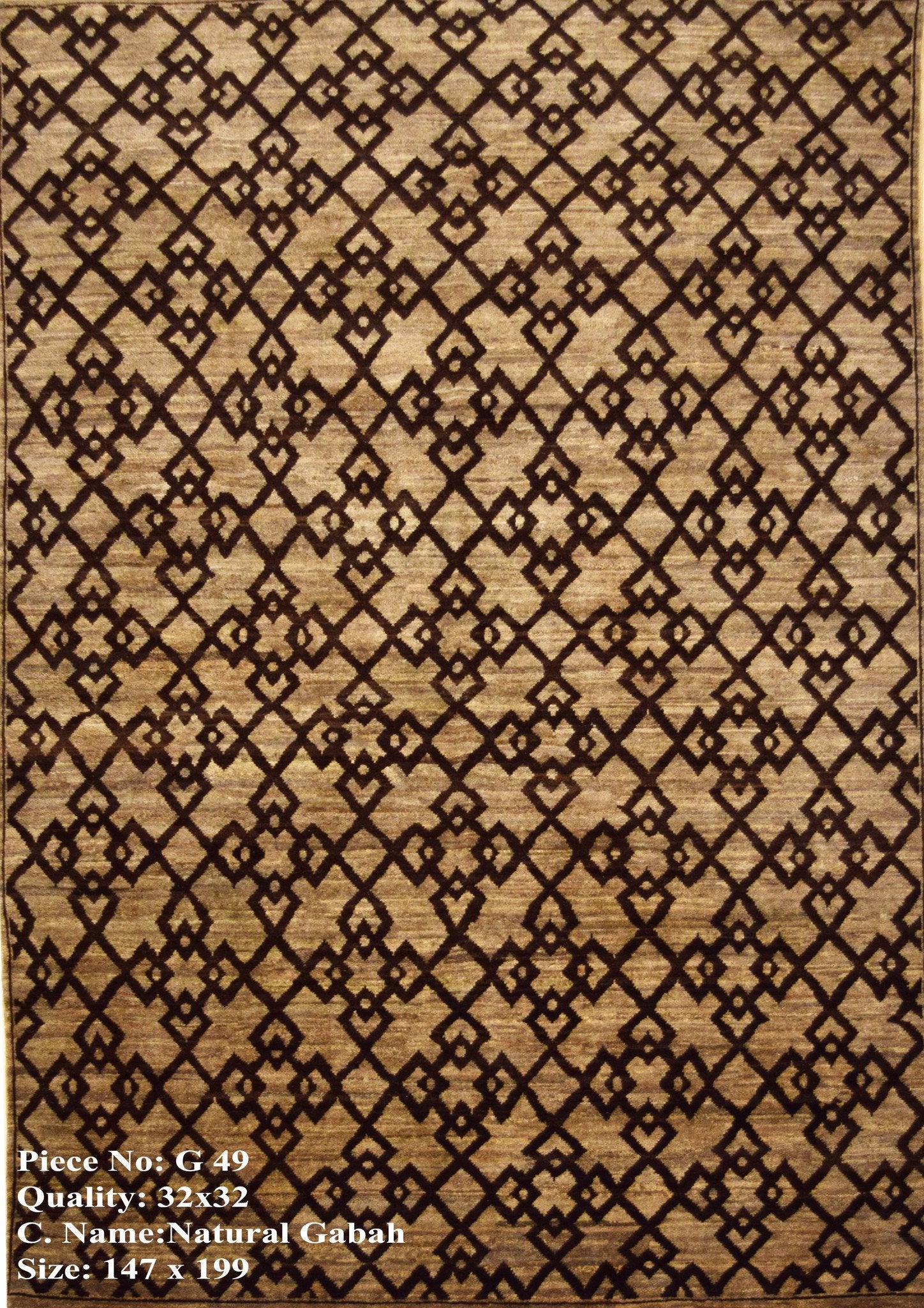 Natural Gabah 199x147 - Omid Carpets