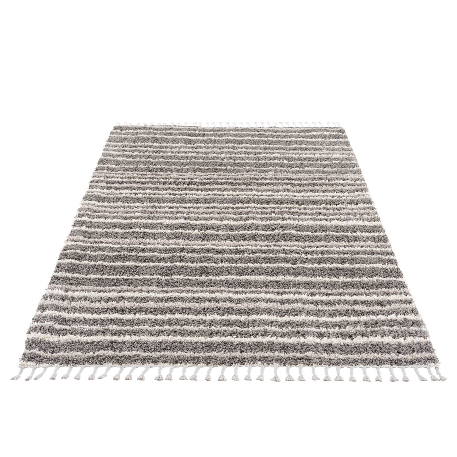 Bruin/Beige Tapijt Hoopolig  Vloerkleed - Omid Berber Vibes - Omid Carpets