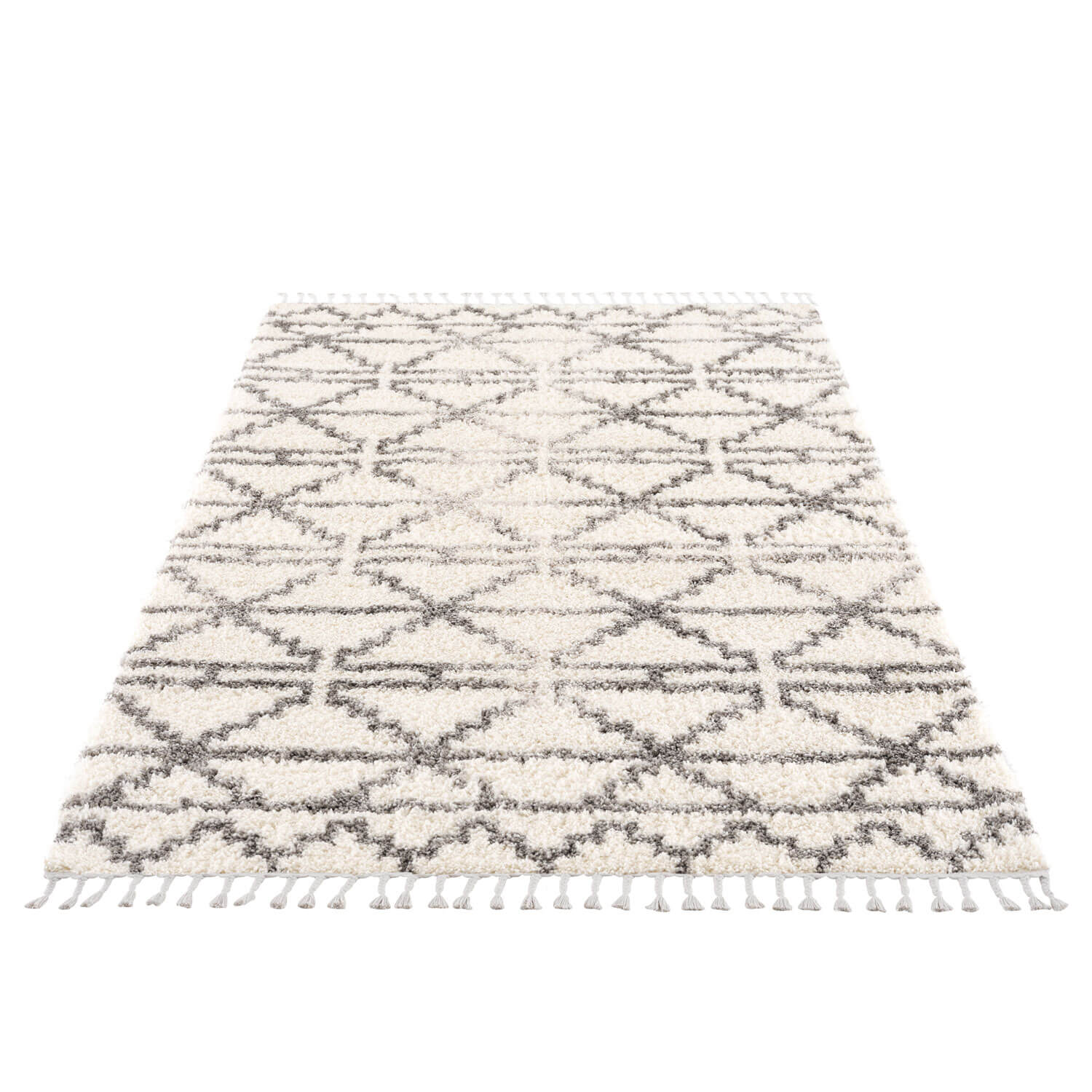 Ivory Tapijt Hoopolig  Vloerkleed - Omid Berber Vibes - Omid Carpets