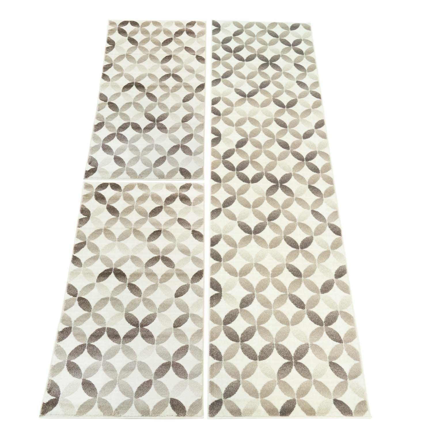 Vloerkleed Slaapkamer Naast Het Bed Set (1X 80x300 + 2X 80x150) - Omid Carpets