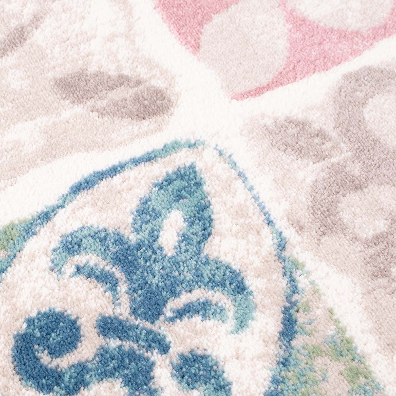 Tapijt Omid Spring Laagpolig Vloerkleed Bloempatronen Roos - Omid Carpets