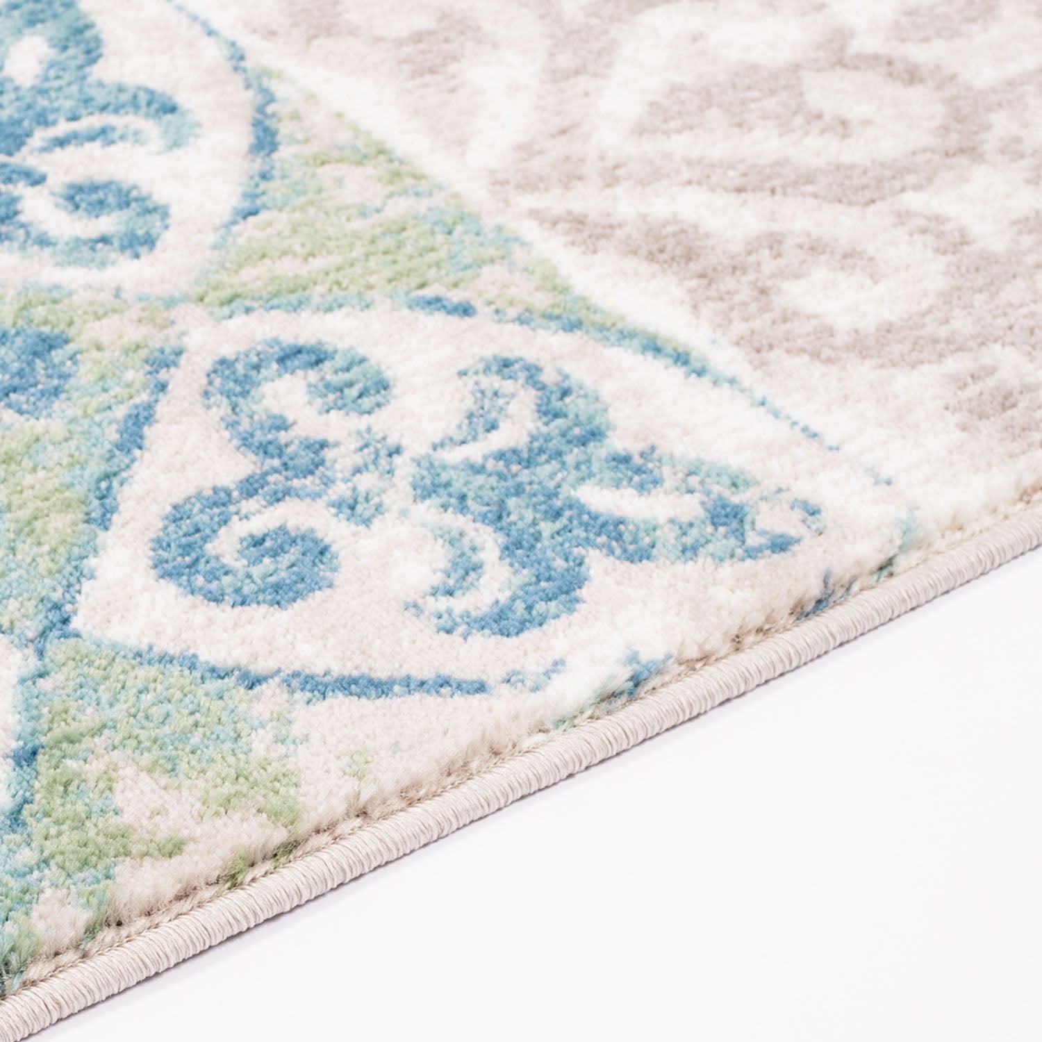 Tapijt Omid Spring Laagpolig Vloerkleed Bloempatronen Roos - Omid Carpets