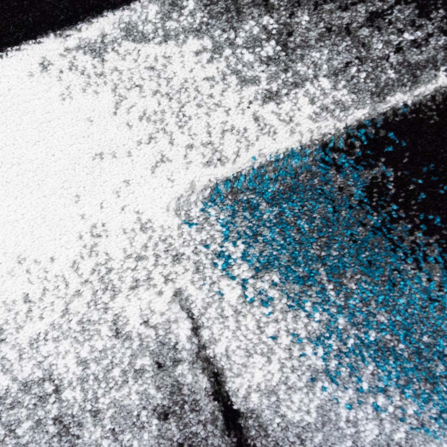 Tapijt Omid Geo Vloerkleed Blauw - Omid Carpets