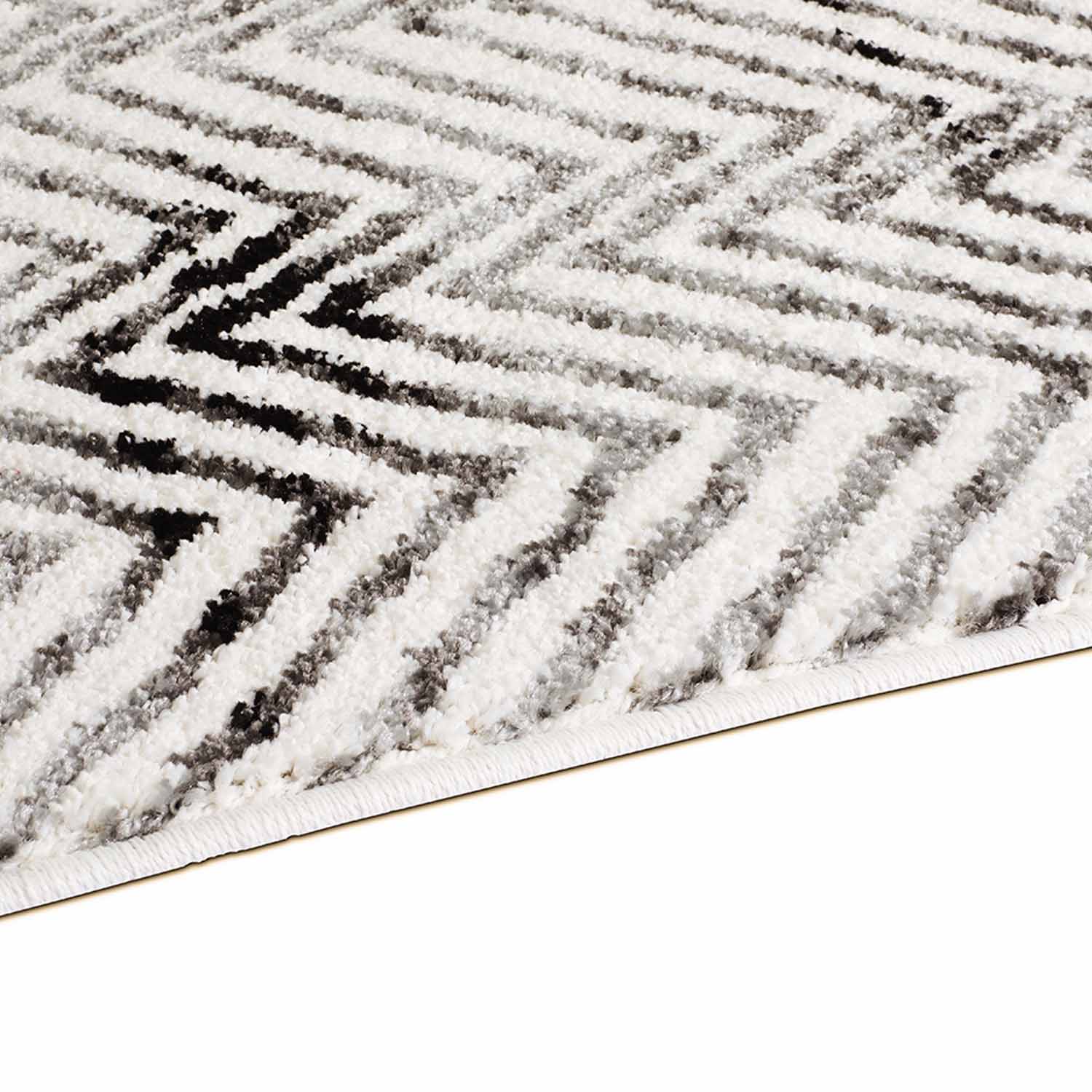 Crème Tapijt Laagpolig Vloerkleed Omid Art - Arrow - Omid Carpets