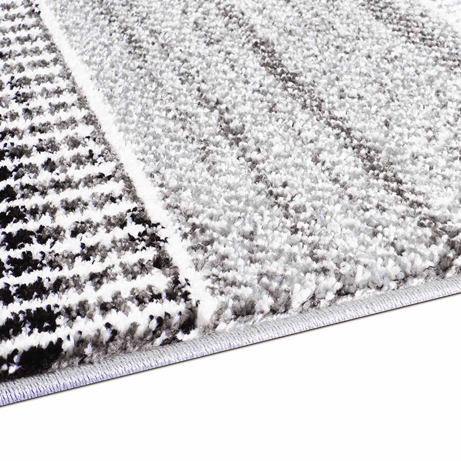 Blauw Tapijt Laagpolig Vloerkleed Omid Art - Blue Path - Omid Carpets