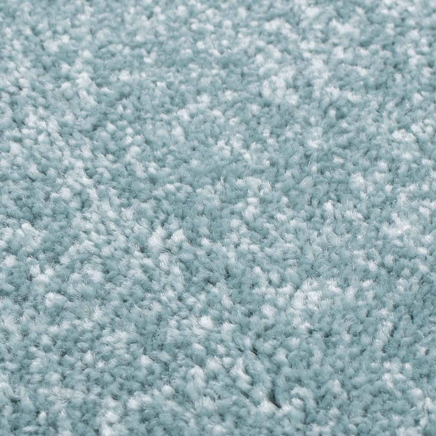 Tapijt Omid Spring Laagpolig Vloerkleed Blauw - Omid Carpets