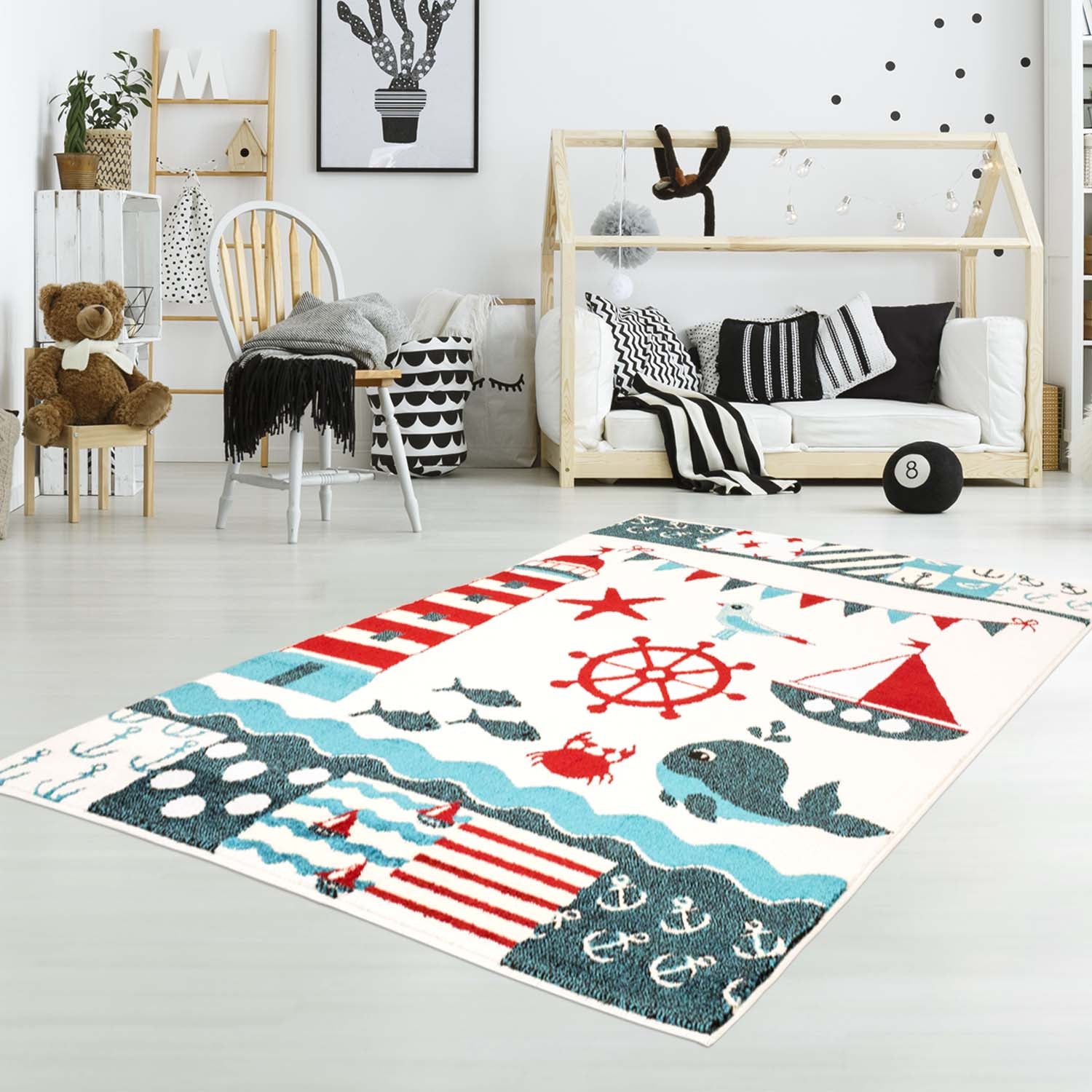 Kindertapijt Omid Zee Vloerkleed - Omid Carpets