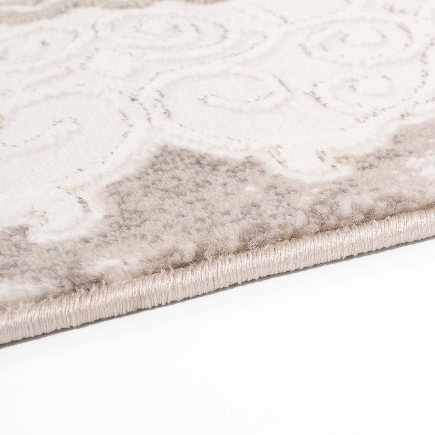 Tapijt Omid Spring Laagpolig Vloerkleed Natural Classic Creme 2 - Omid Carpets