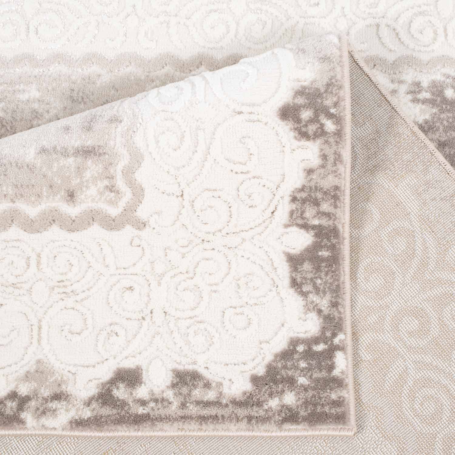 Tapijt Omid Spring Laagpolig Vloerkleed Natural Classic Creme 2 - Omid Carpets
