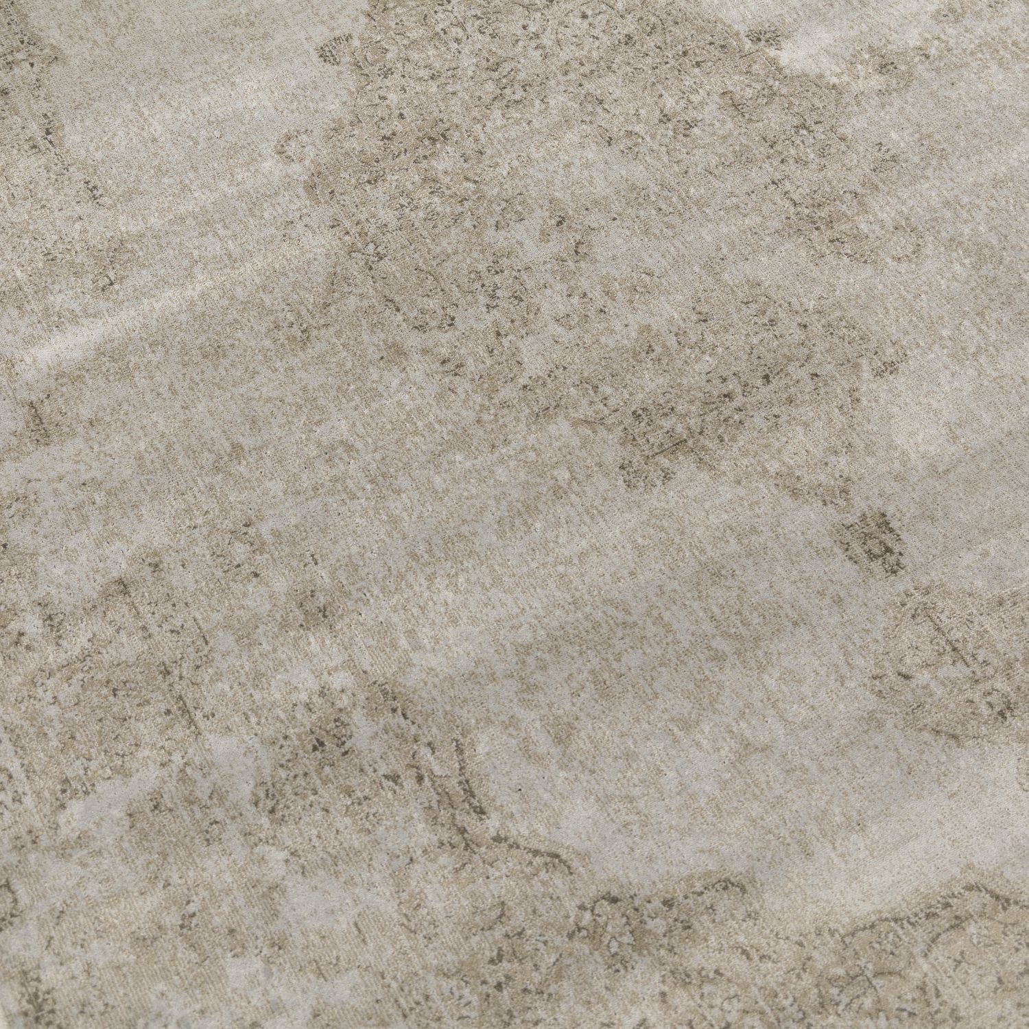 Dun Vloerkleed met Anti-Slip Beige Laagpolig Tapijt Omid Vintage