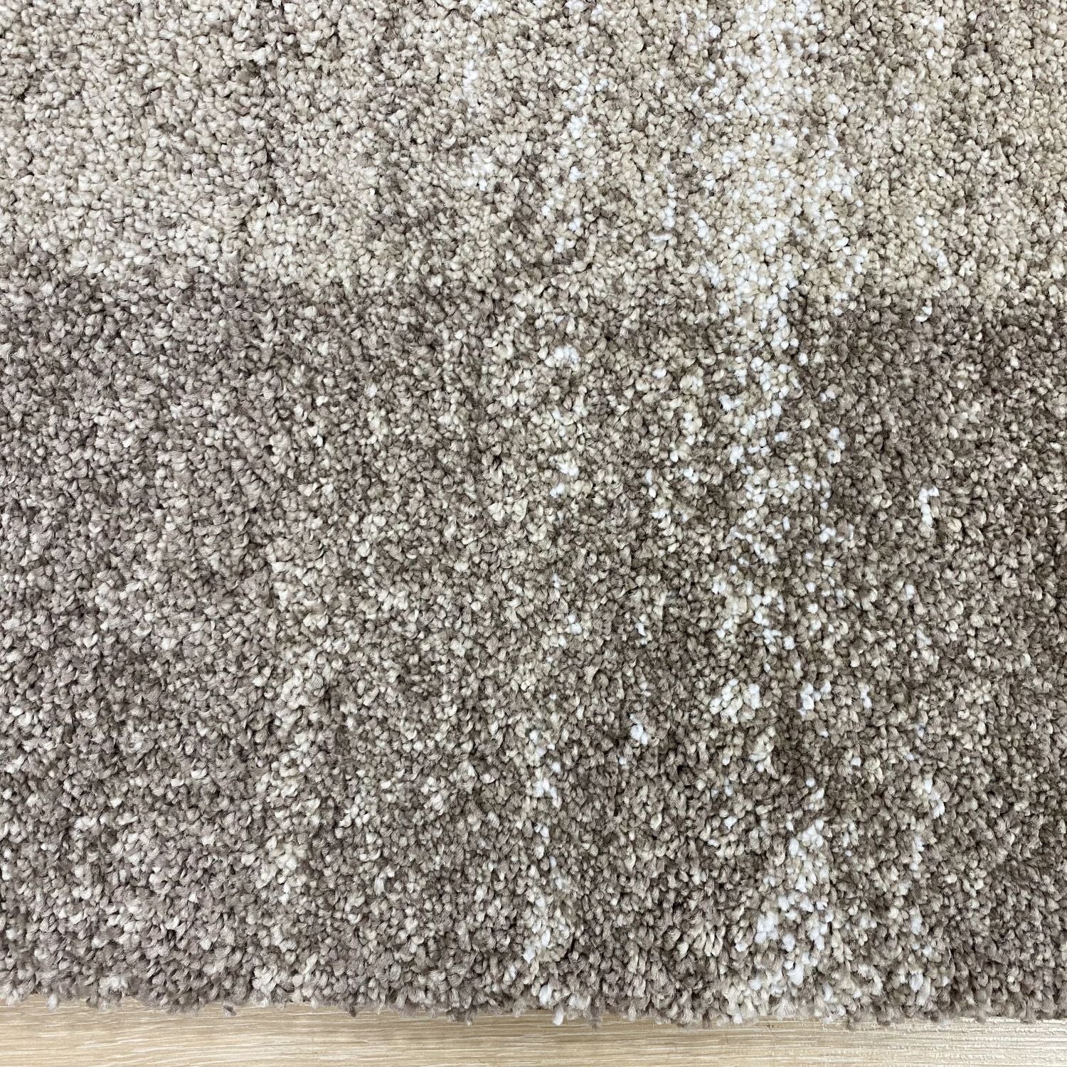 Beige/Taupe Tapijt Dik Laagpolig Vloerkleed Omid Belgian Luxury