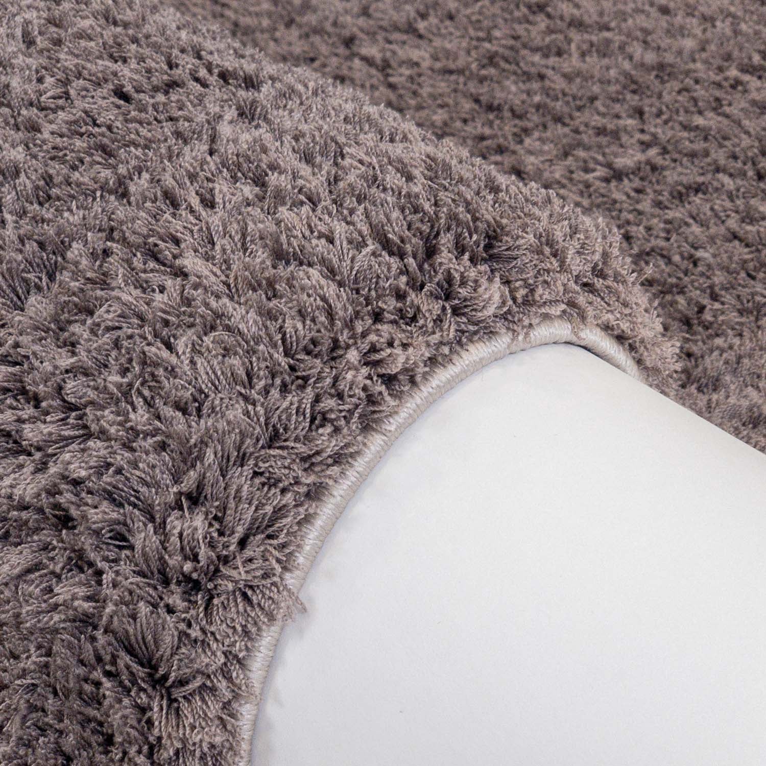 Rond Tapijt Omid Cloud Vloerkleed Taupe - Omid Carpets