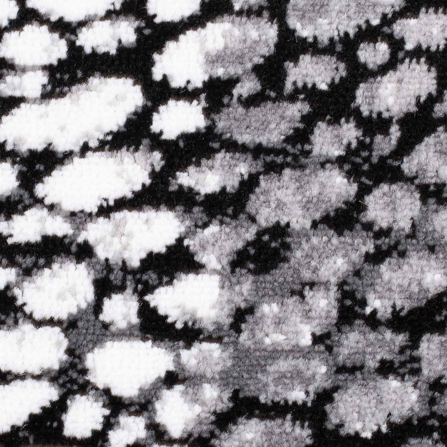 Tapijt Omid Grijstinten Abstract Vloerkleed 10 - Omid Carpets