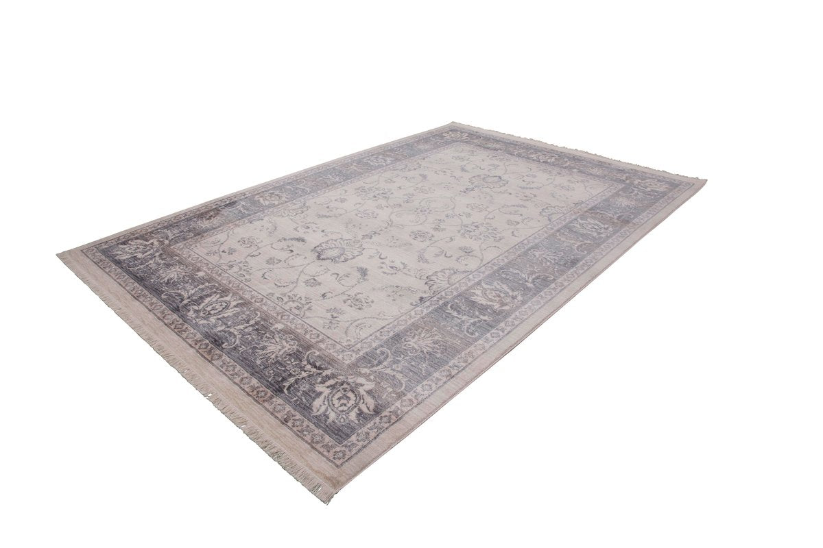 Ivory Tapijt Laagpolig Vintage Vloerkleed - Omid Luxury Vintage